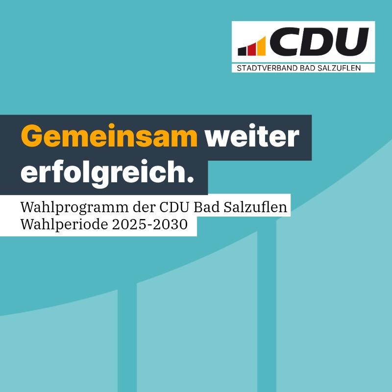 Gemeinsam weiter erfolgreich!
